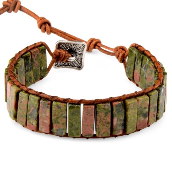 Bohemian Handmade Stone Bracelet green