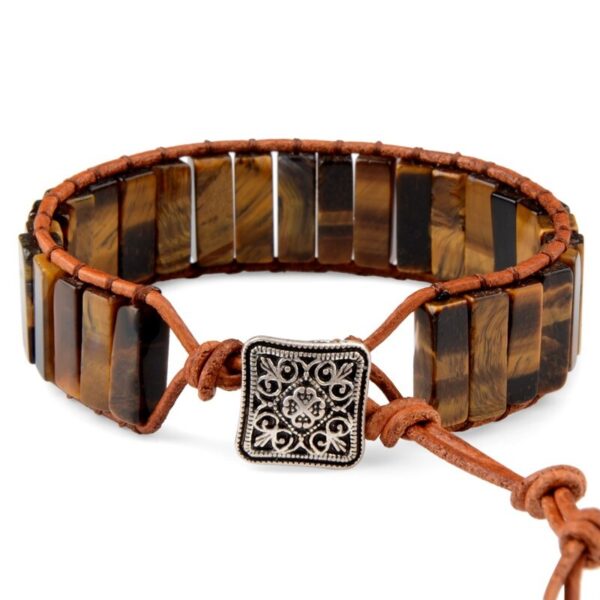 Bohemian Handmade Stone Bracelet wooden