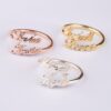 CUSTOM DOUBLE NAME GIFT RING gold silver rosegold