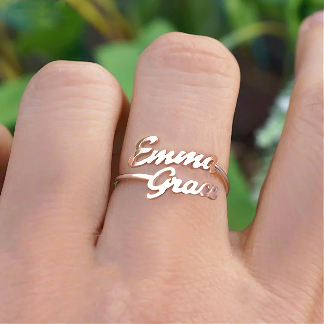 Custom rings handcrafted earrings design personalized men name ring Ch –  Buena Vida Collection