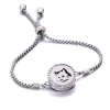 Perfume stainless steel cat bracelet
