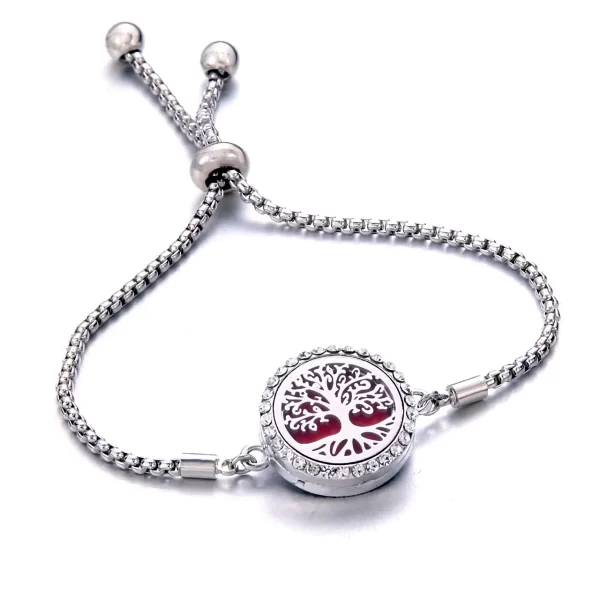 Perfume stainless steel red bracelet