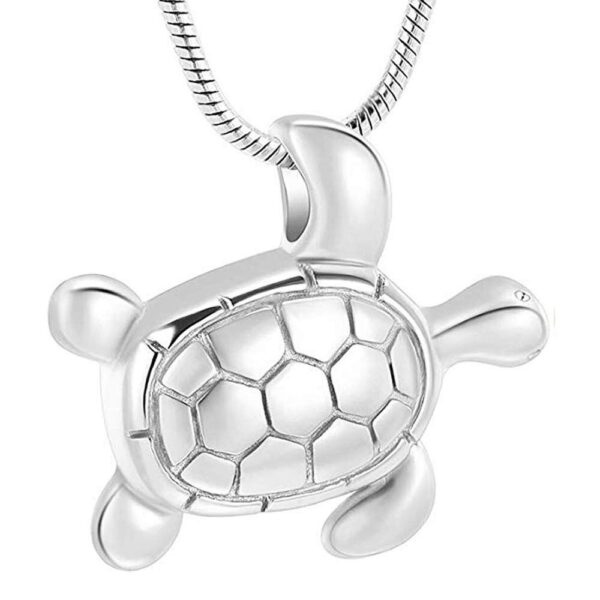sea turtle cremation jewelry for ashes silver