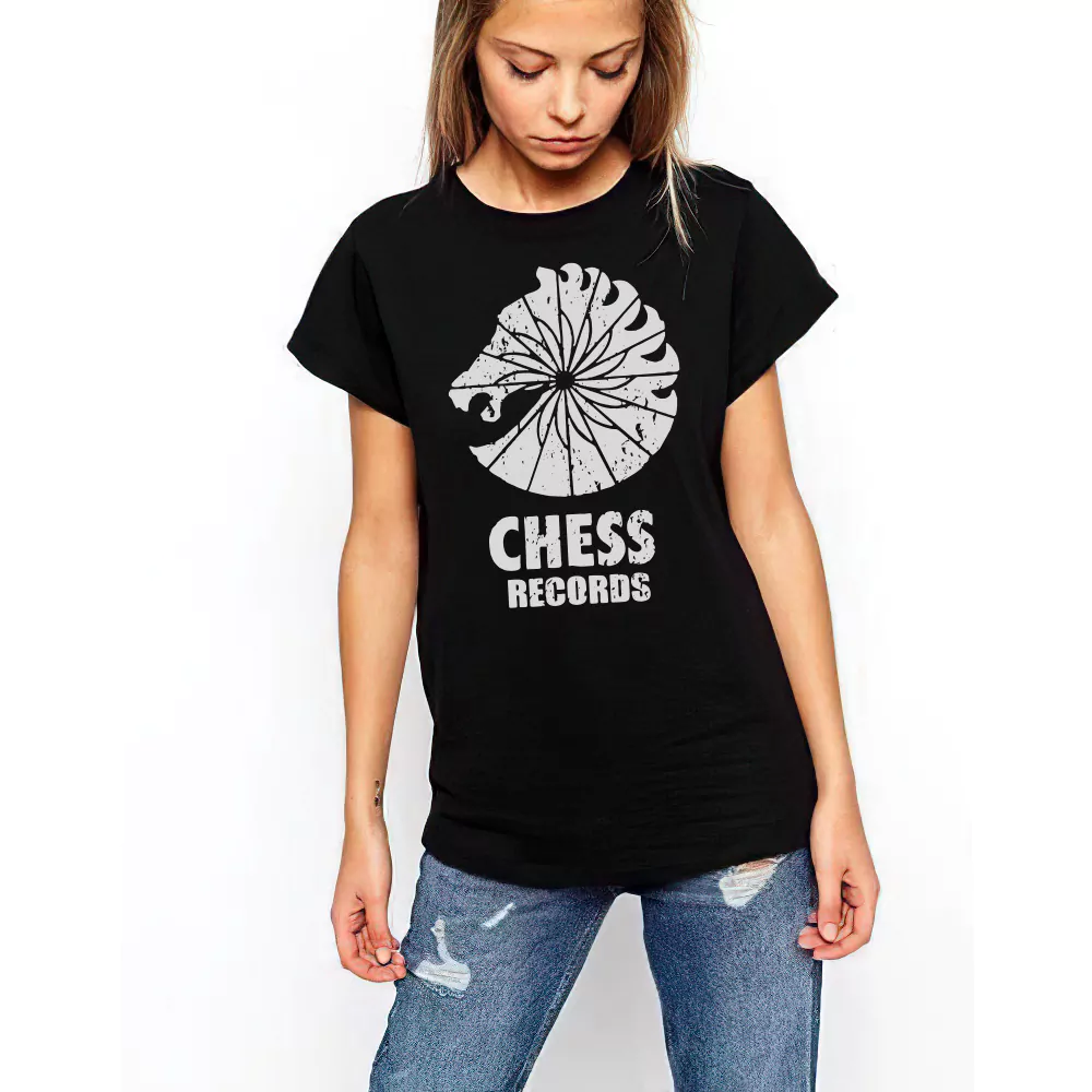 chess records black girl tshirt