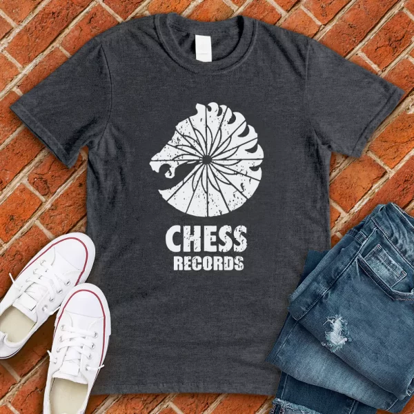 chess records gray tshirt