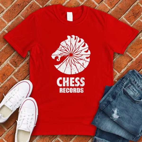 chess records red tshirt