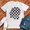 Chess Board Art white tshirt