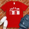chess chemical elements red tshirt