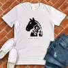 chess knight t shirt white color