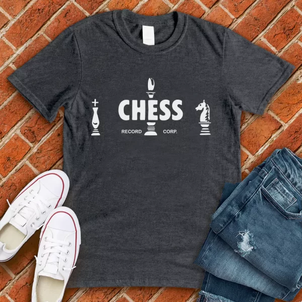 chess record corp gray tshirt
