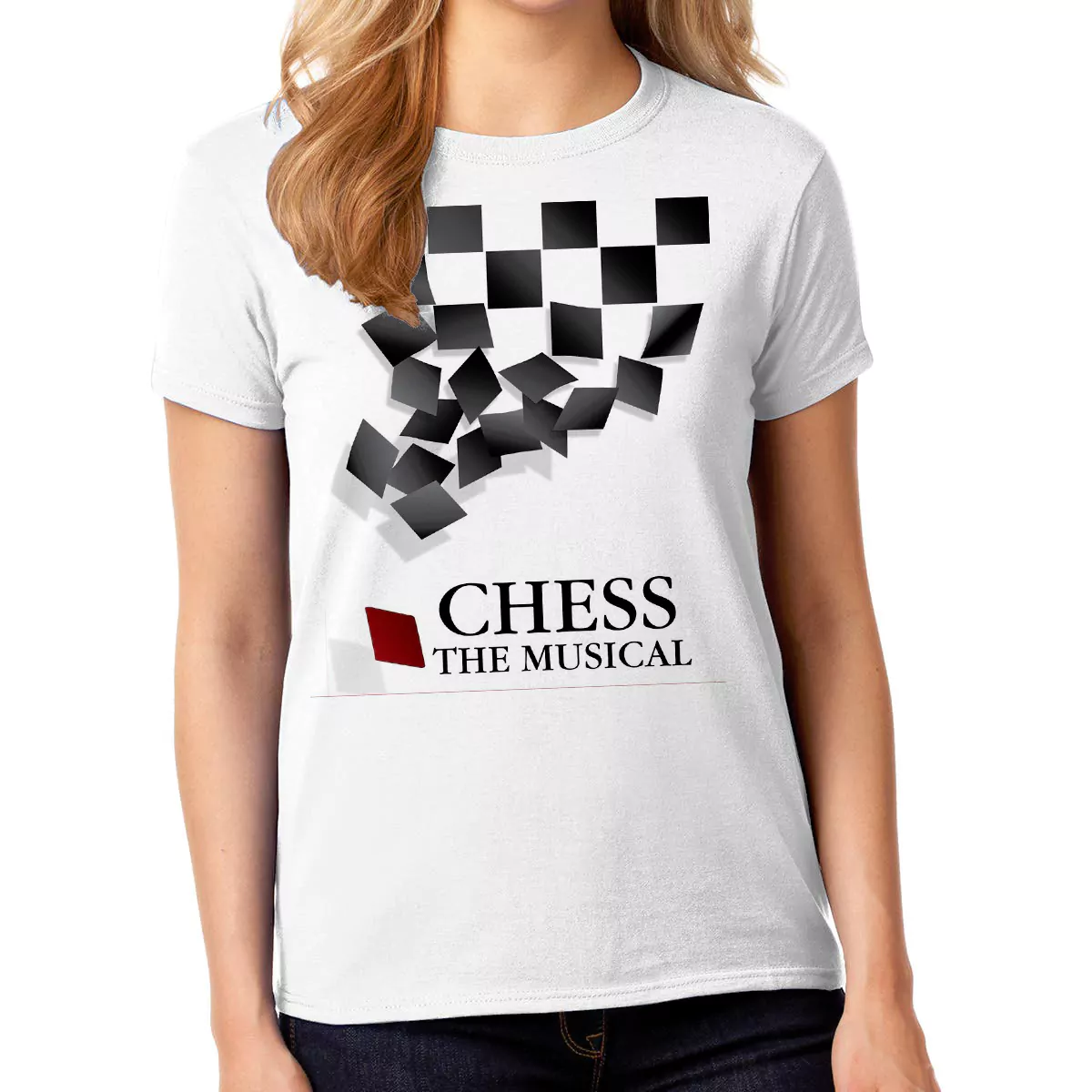 chess the musical t-shirt for girls