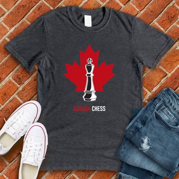 childrens chess t shirt grey color