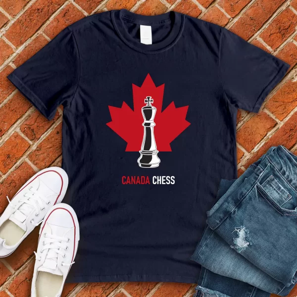childrens chess t shirt navy color
