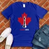 childrens chess t shirt royal blue color