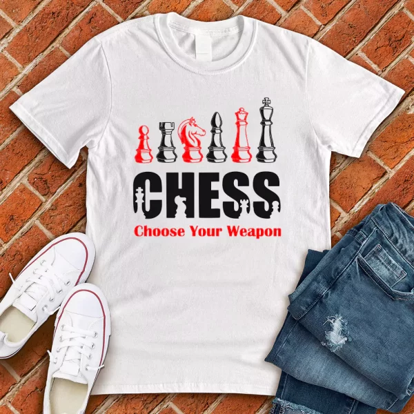 choose your weapon chess white color
