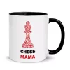 cute black chess mug for mama