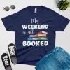 My weekend is all booked T-shirt-v1-navy color