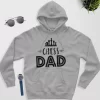 chess hoodie for dad grey color