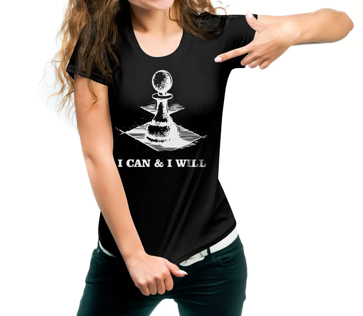 chess pawn royal t shirt for woman
