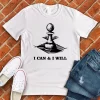 chess pawn white t shirt