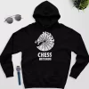 chess records hoodie black color