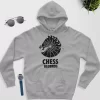chess records hoodie grey color