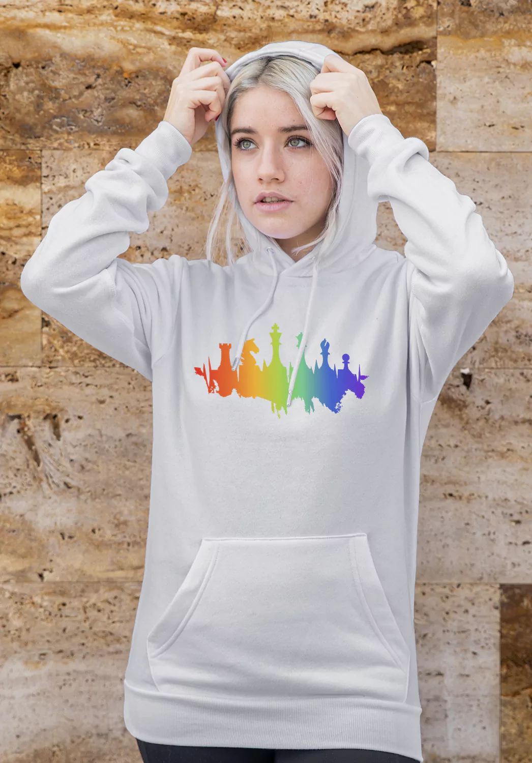chess themed hoodies for women