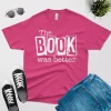 the book was better t shirt berry color design1