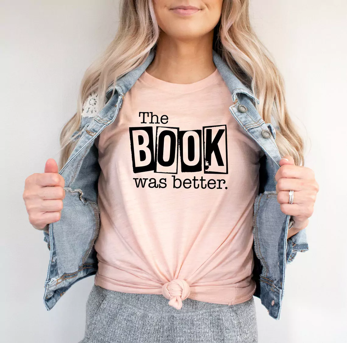the book was better t shirt pink color design1 for girl