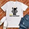 world chess championship t shirt white color