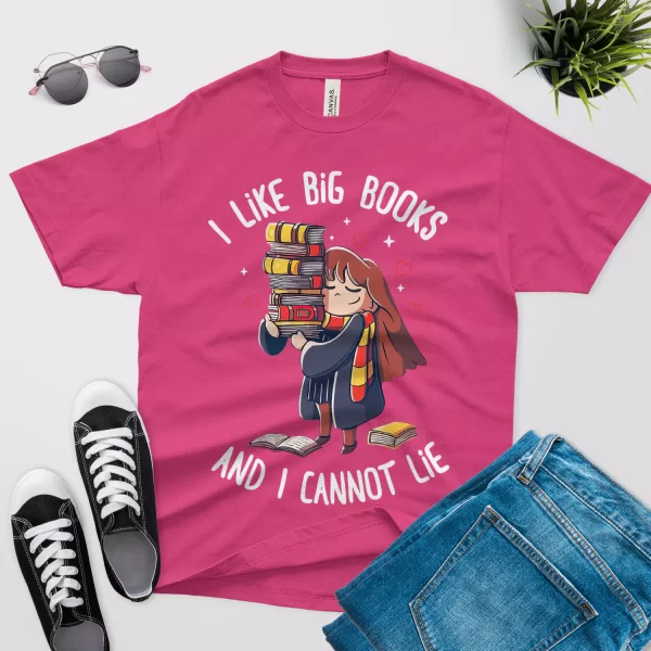 I like big books and i cannot lie t shirt berry color