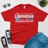 Trump quote for librarian party red shirt- make america read again t shirt