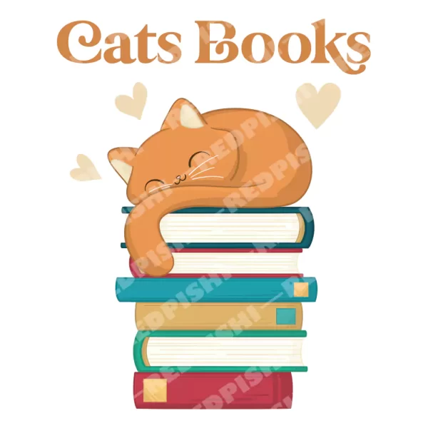funny cats books design