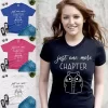 girl wearing just one more chapter funny apeal