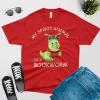 my spirit animal is a bookworm t shirt red color