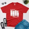 publice librarian t shirt gift red color
